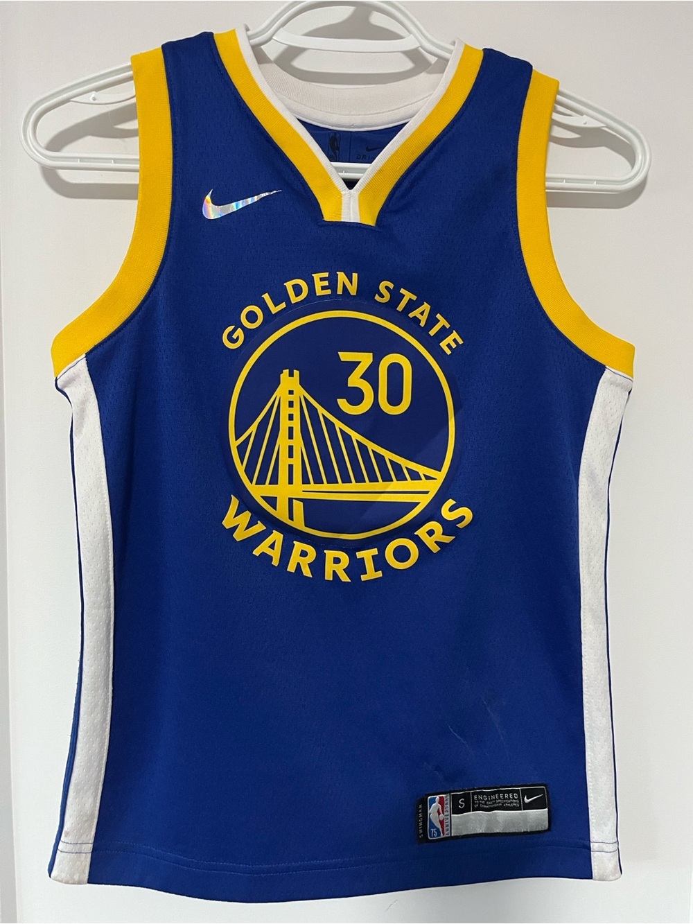 Boys Warriors Jersey CURRY